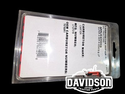 Tisco BK200V Carburetor Repair Kit IHC Tractor