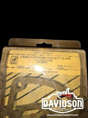 Tisco C510SV Carburetor Repair Kit IHC Tractors MODEL SUPER H
