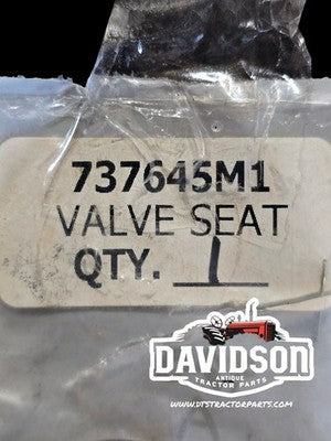 737645M1 Valve Seat Fits Ford, Ferguson, Perkins, Hyster