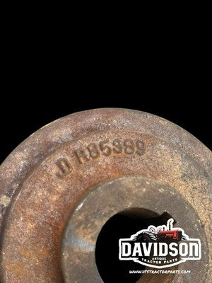 R85389 JOHN DEERE 210C 2360 Crankshaft PULLEY Antique Tractor
