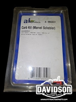 A&I Carburetor Kit Marvel Schebler A-MSCK21 Fits John Deere 2010