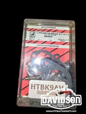 Tisco BK9AV Carburetor Repair Kit IHC Tractor Models A,B, Super A, AV Zenith