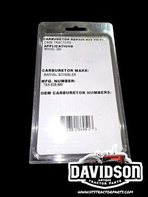 Tisco BK57 Carburetor Repair Kit Case Tractor