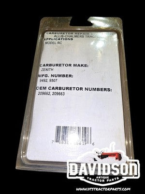 Tisco C523V Carburetor Repair Kit Allis Chalmers Tractor