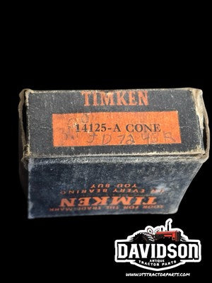 JD7243 14125A TIMKEN Inner Bearing Cone Fits John Deere