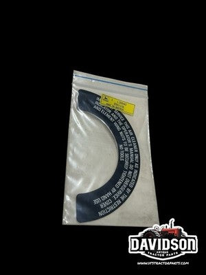 John Deere L33940 New Old Stock Label Decal
