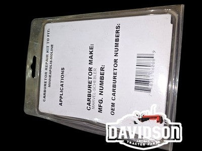 Tisco BK73V Carburetor Repair Kit Minneapolis Moline