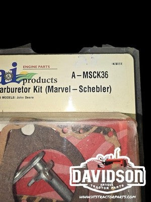 A&I Carburetor Kit Marvel Schebler A-MSCK36 Fits John Deere 3010 3020