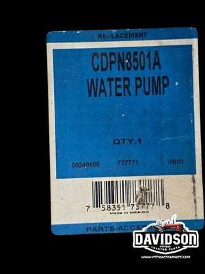 Water Pump- CDPN8501A Ford 8N 9N 2N Tractors