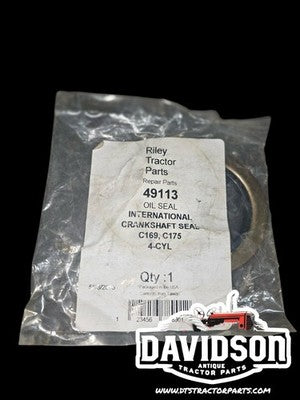 International Crankshaft Seal Riley Tractor Parts Oil Seal 49113 C169,C175,4CYL