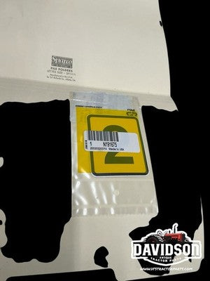John Deere N191675 New Old Stock Label Decal