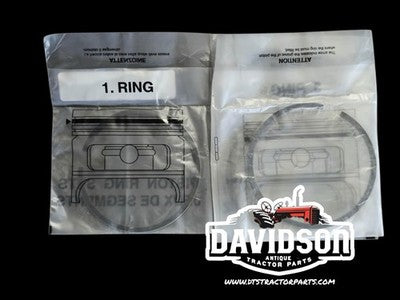 Aftermarket Piston Ring 1CYL Set 7539786 539786R2 539786R1 Fits International