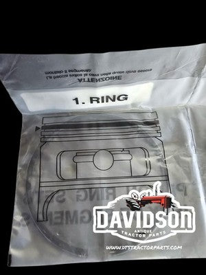 Aftermarket Piston Ring 1CYL Set 7539786 539786R2 539786R1 Fits International