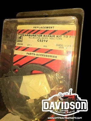 Tisco C521V Carburetor Repair Kit Allis Chalmers