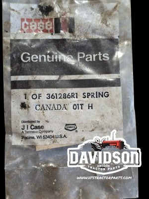 Genuine Parts, Spring 361286R1 Case I H,