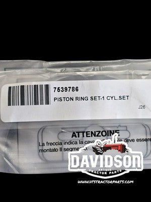 Aftermarket Piston Ring 1CYL Set 7539786 539786R2 539786R1 Fits International