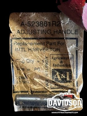 International Harvester Adjusting Handle A-523861R2