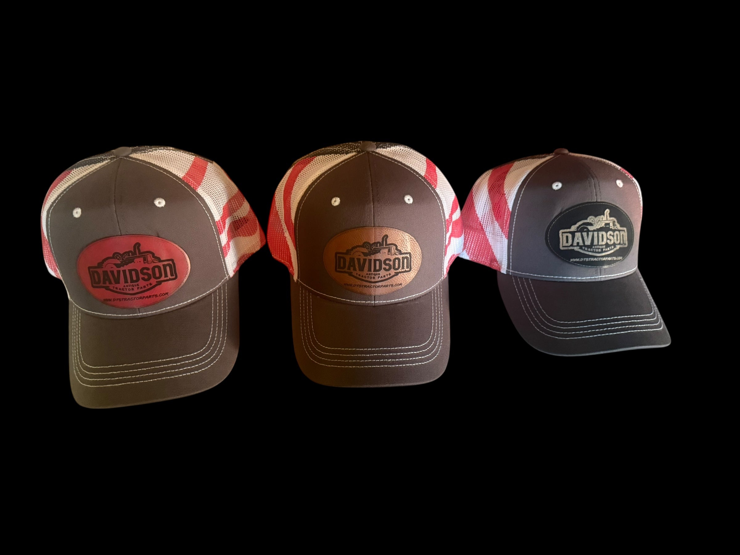 Davidson Tractor Hat American Flag