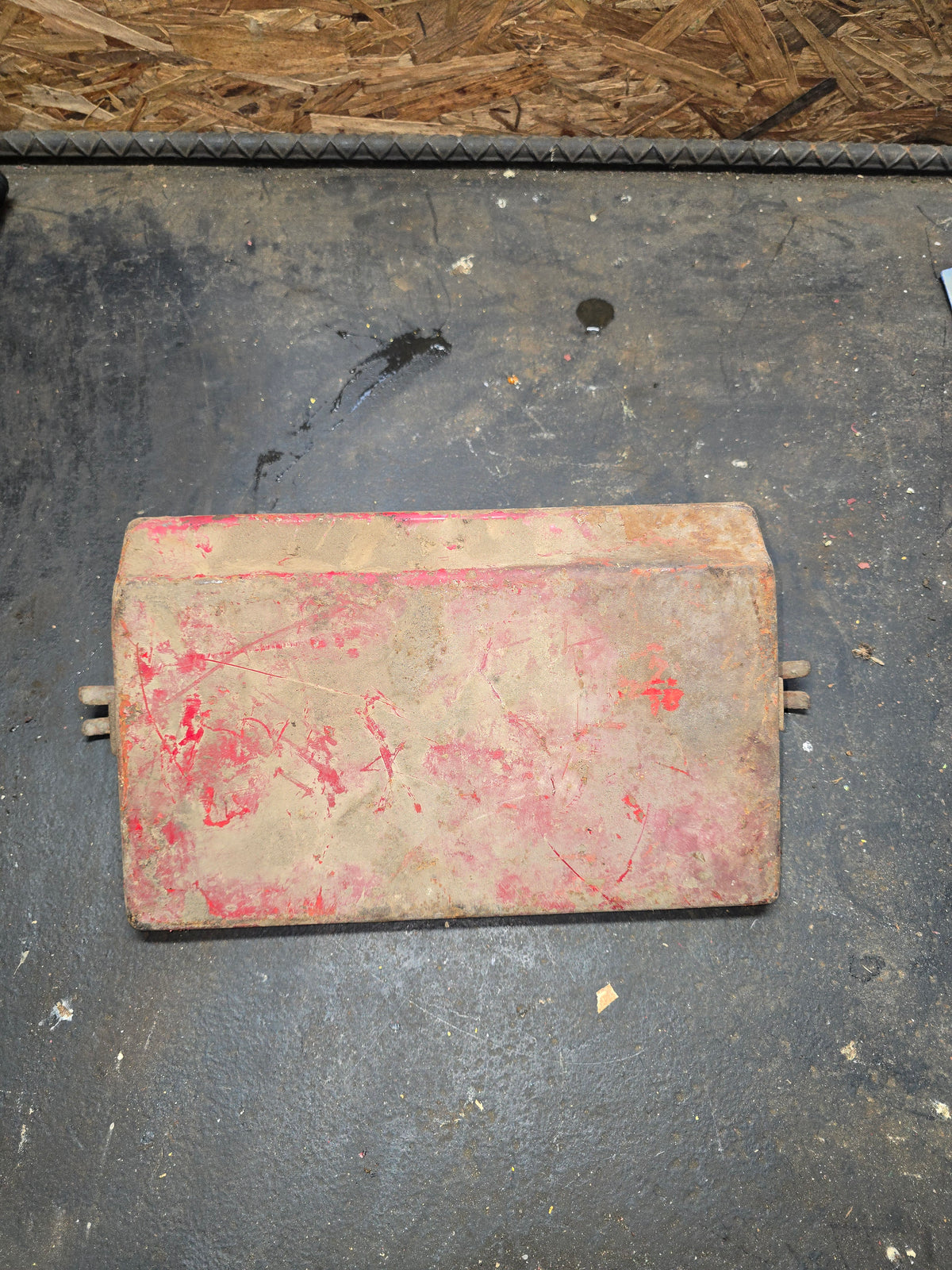Farmall M early super M battery box lid