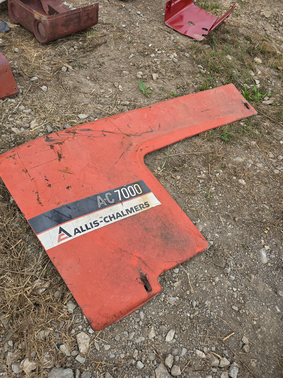Allis Chalmers 7000 left hood panel