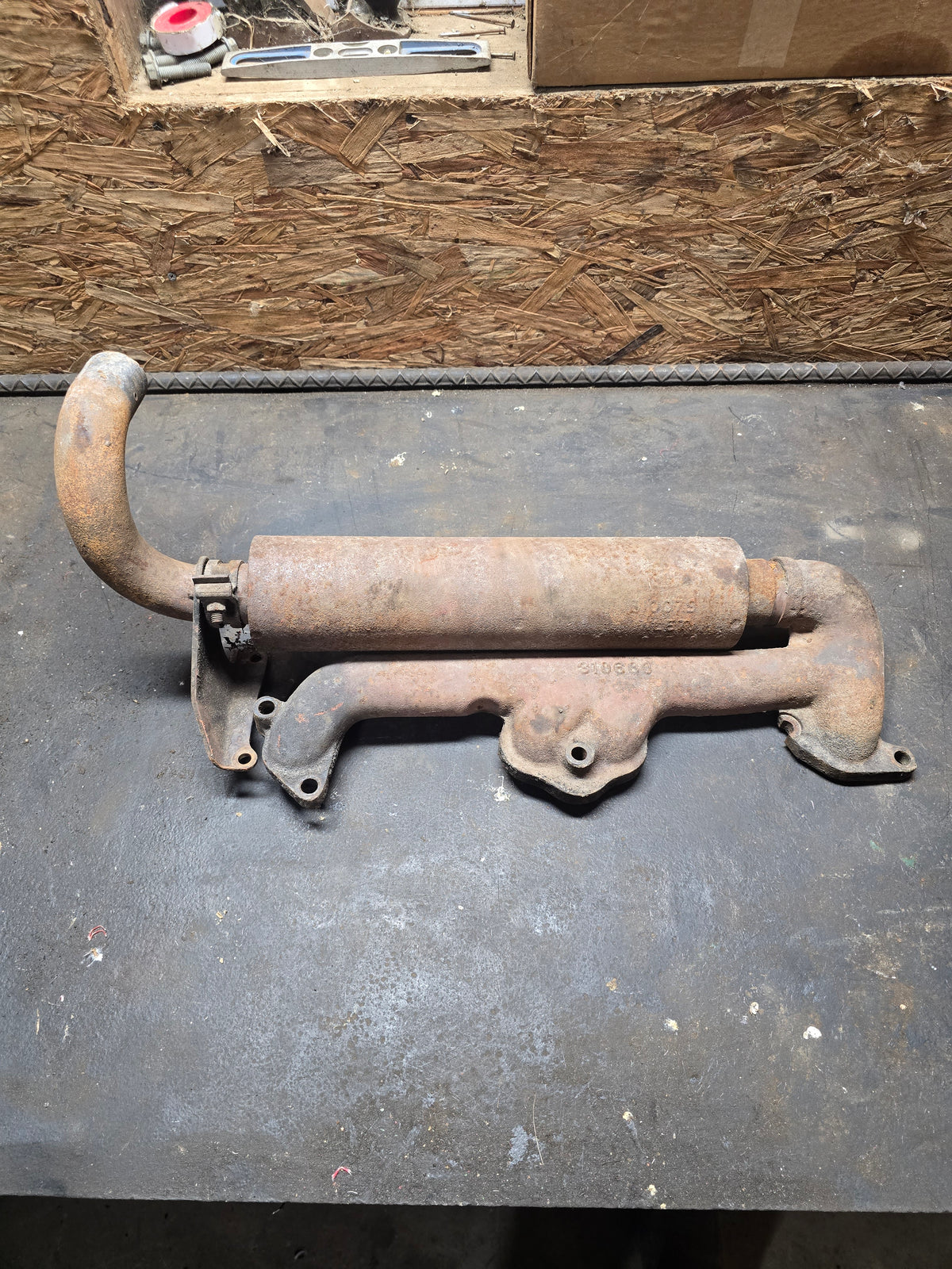 Ford 901 Diesel Tractor Exhaust Manifold Antique Tractor