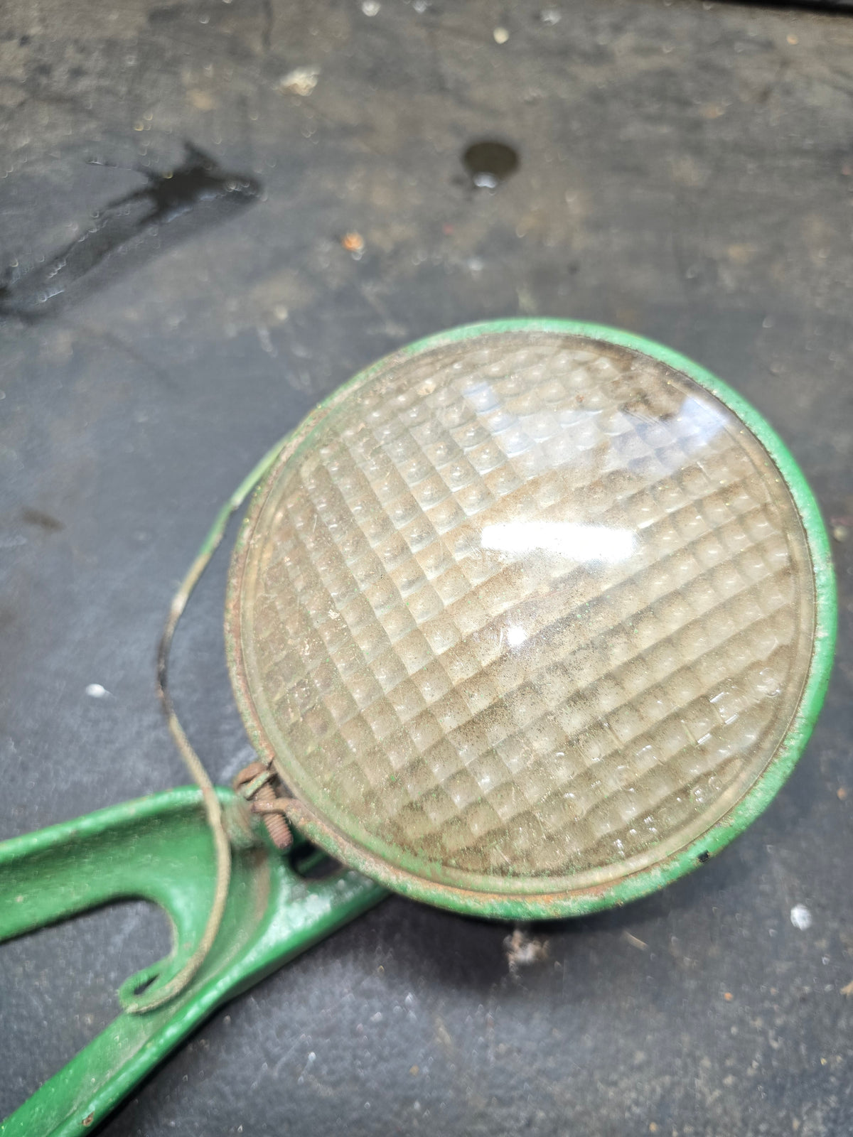 John Deere A B Rear light w/bracket