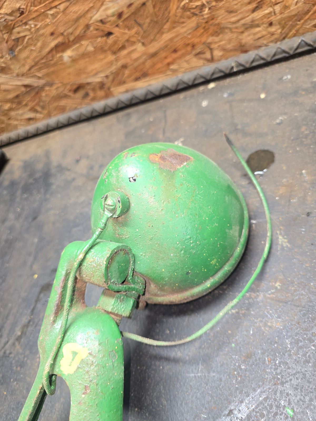 John Deere A B Rear light w/bracket