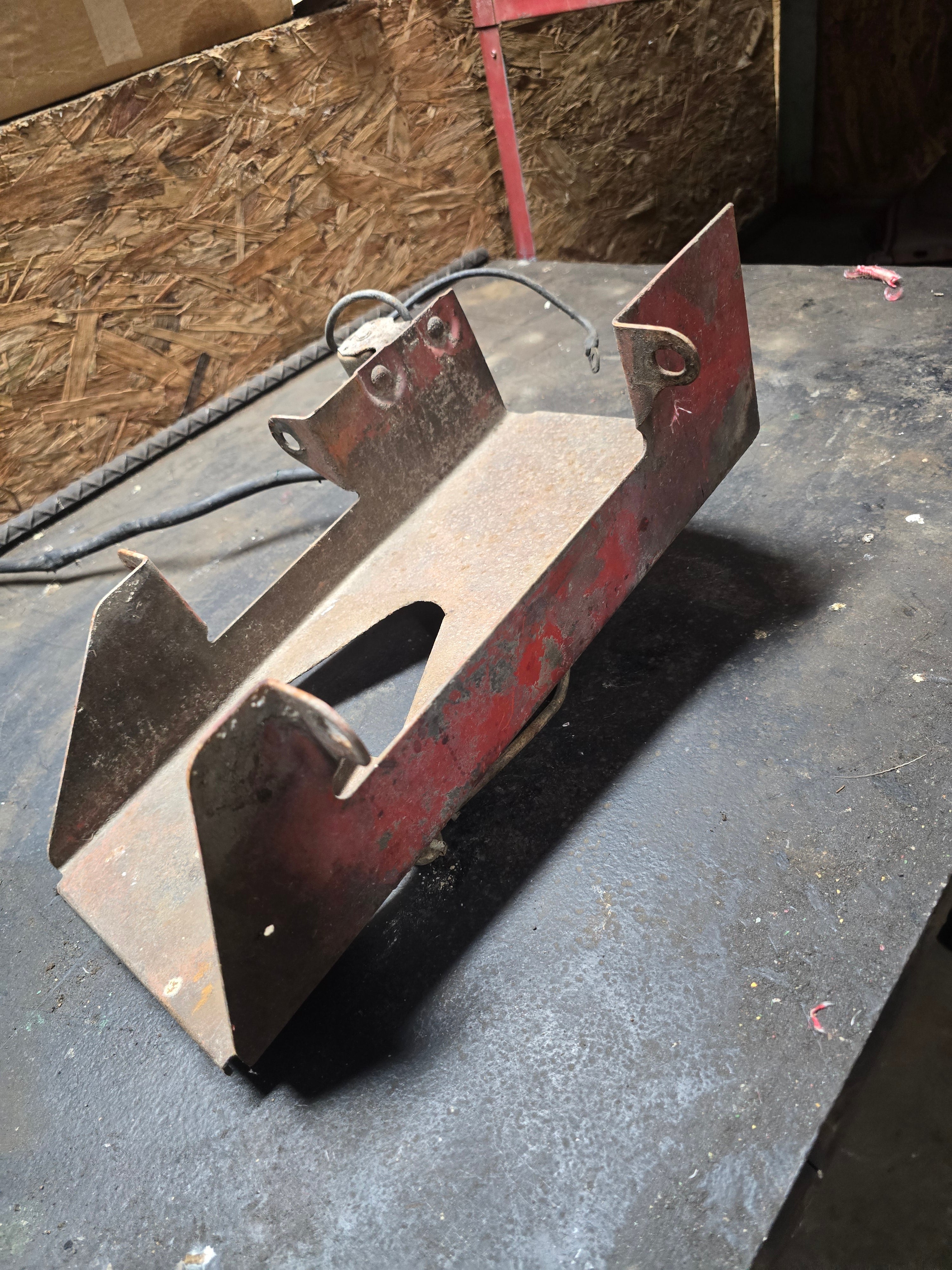 Ford 901 Diesel Battery tray holder antique tractor