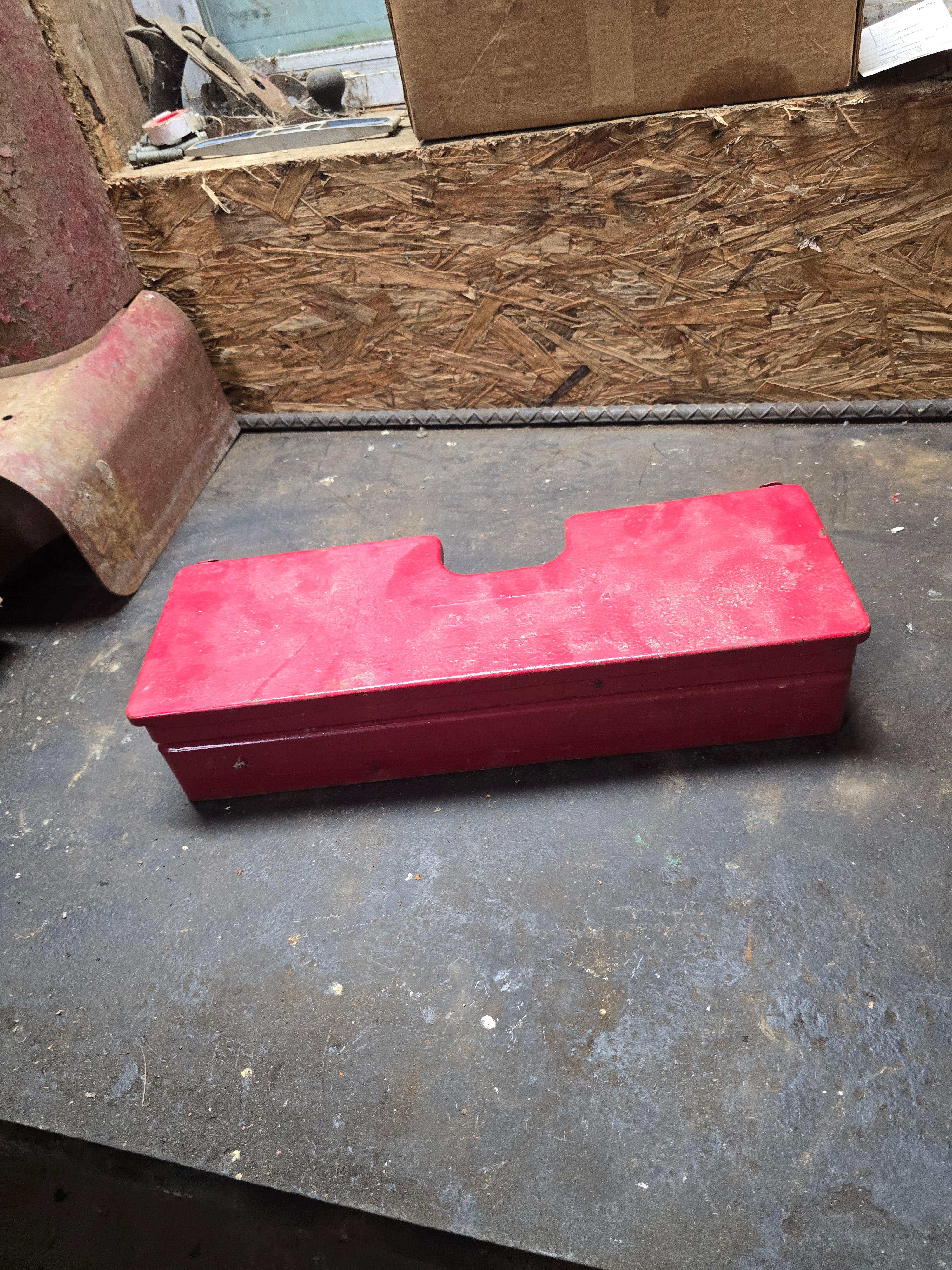 Farmall H M supers light bar toolbox