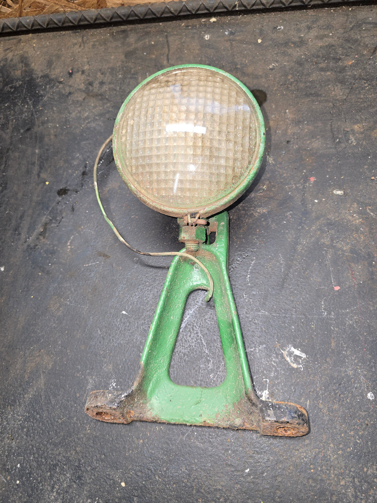 John Deere A B Rear light w/bracket