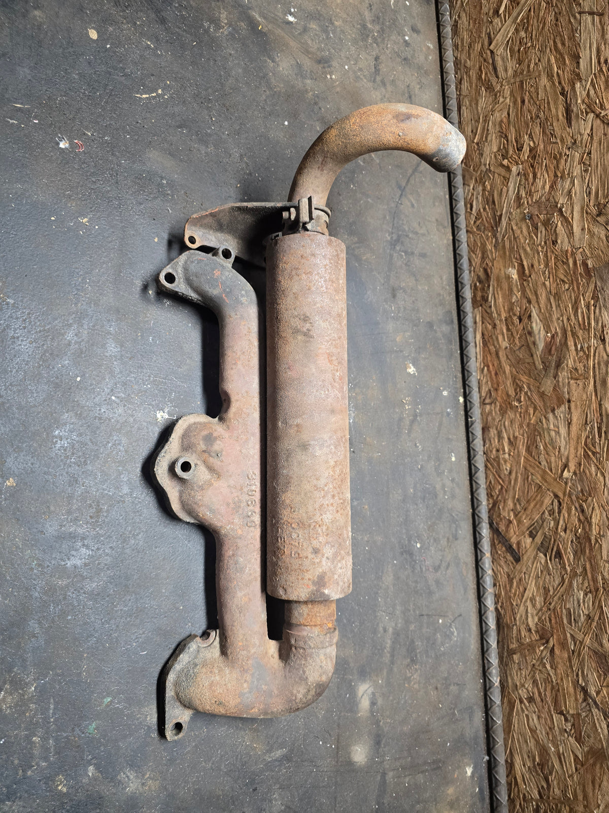 Ford 901 Diesel Tractor Exhaust Manifold Antique Tractor