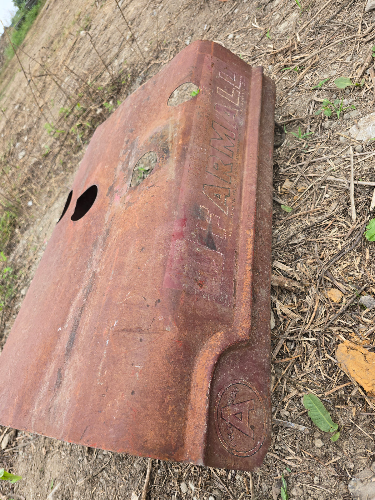 Farmall Super A Hood engine cover antique tractor