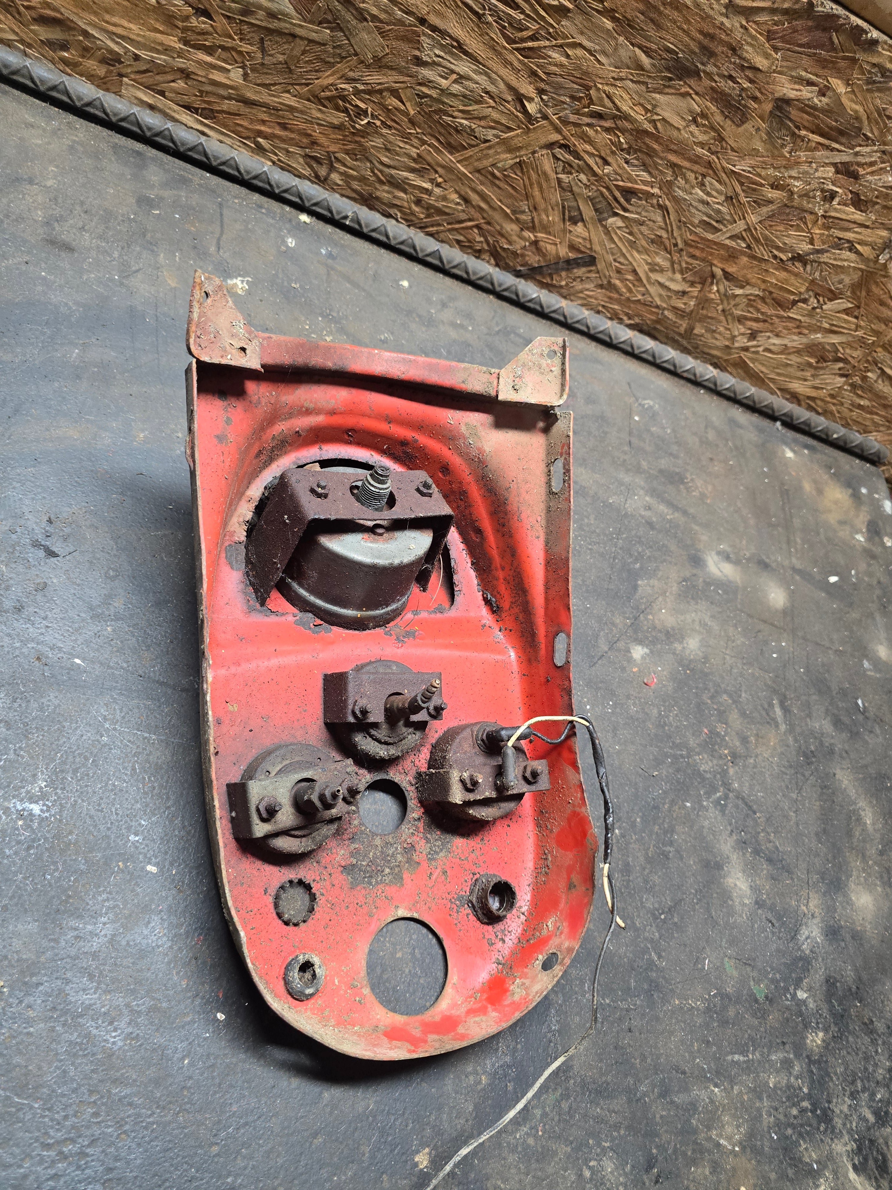 Ford 901 Diesel dash panel assembly