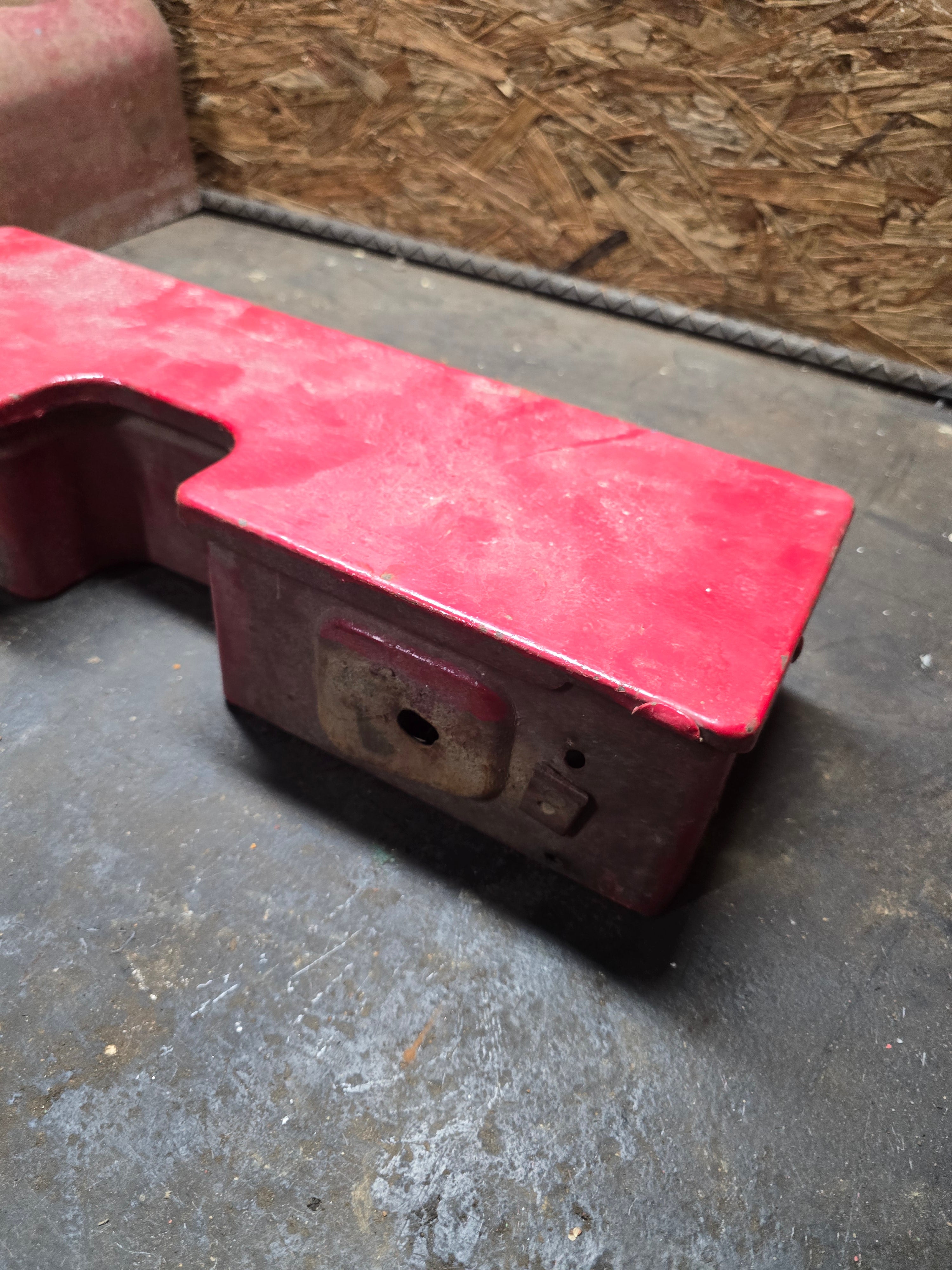 Farmall H M supers light bar toolbox