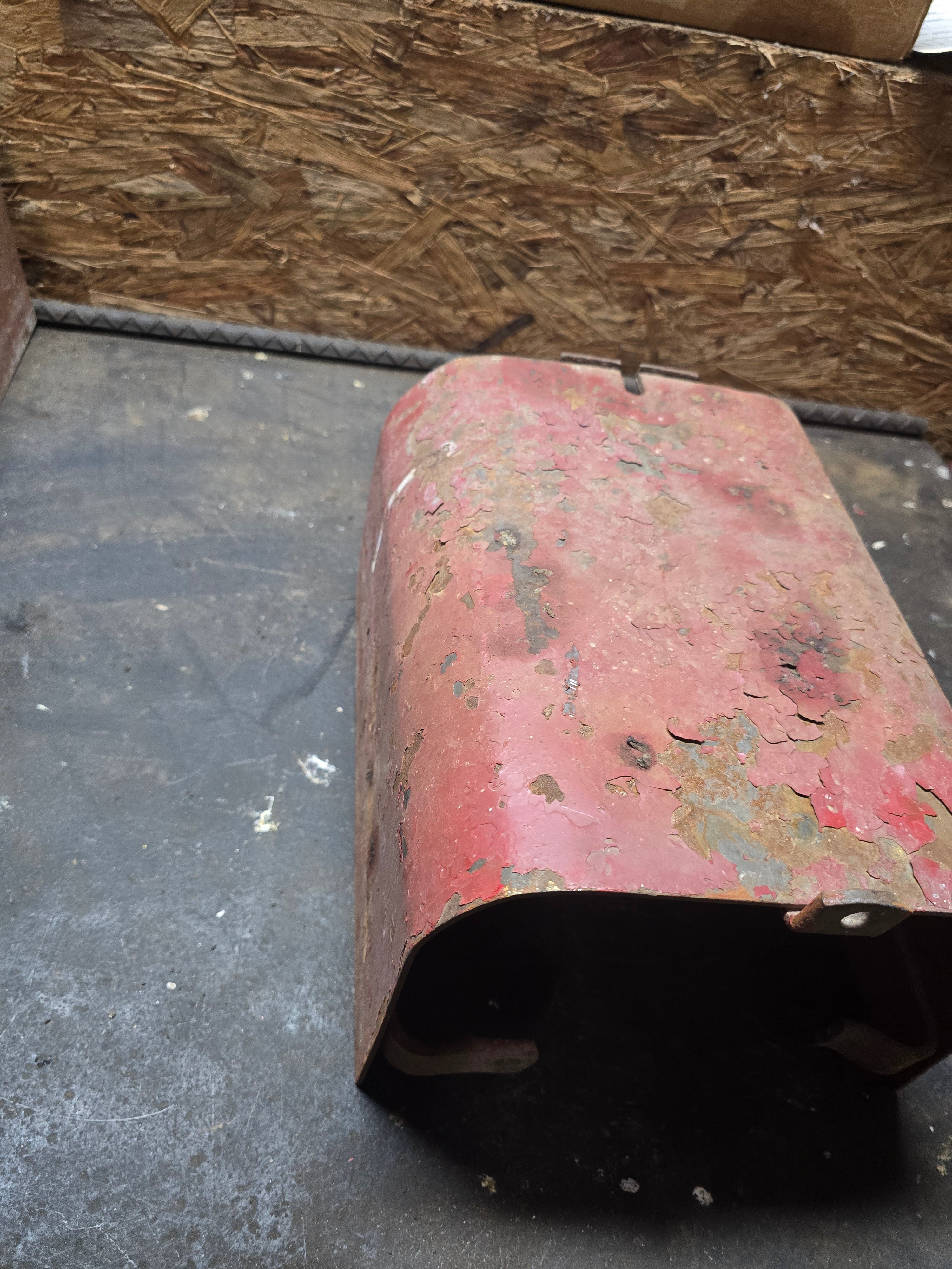Farmall H power take off PTO shield