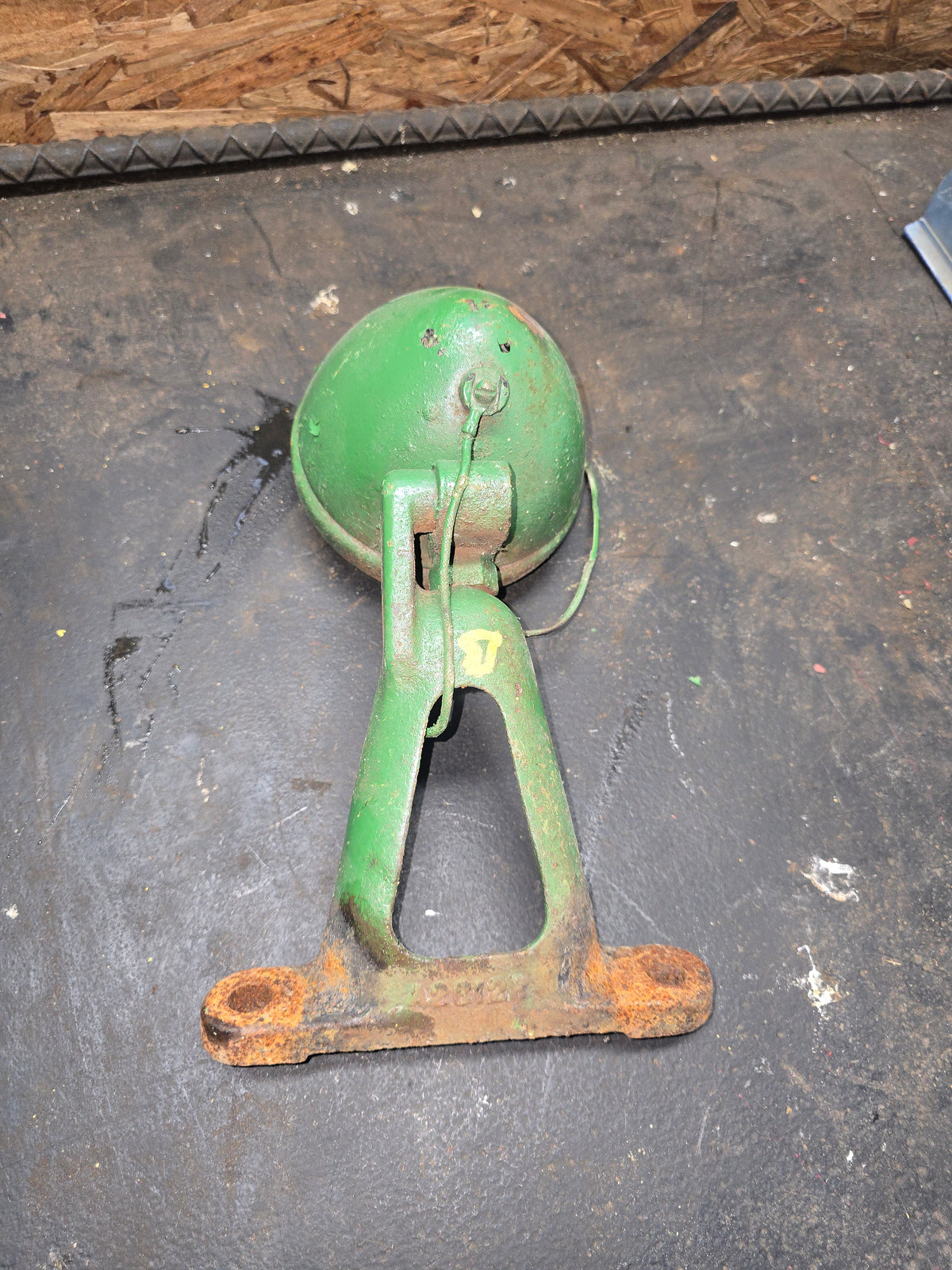 John Deere A B Rear light w/bracket