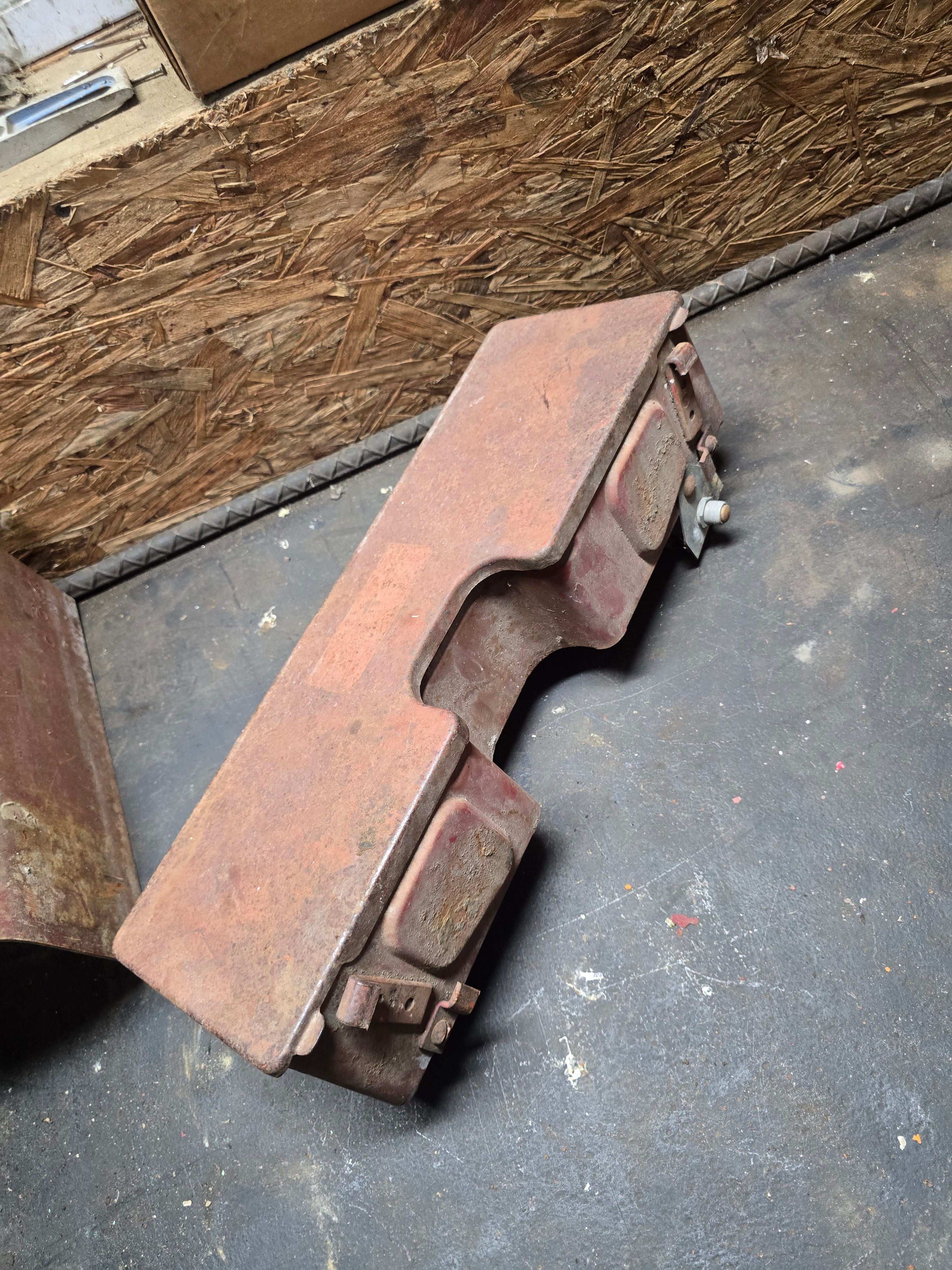 Farmall H M supers light bar toolbox