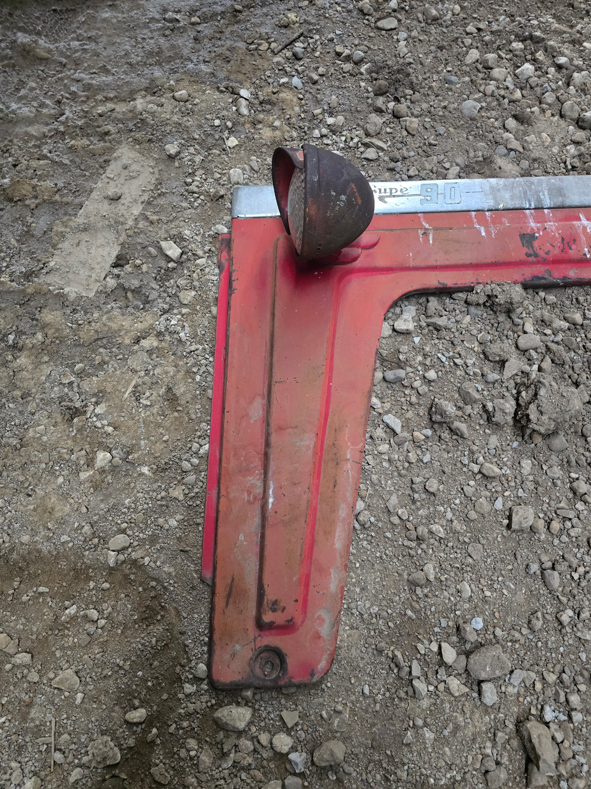 Massey Ferguson Super 90 left hood side panel
