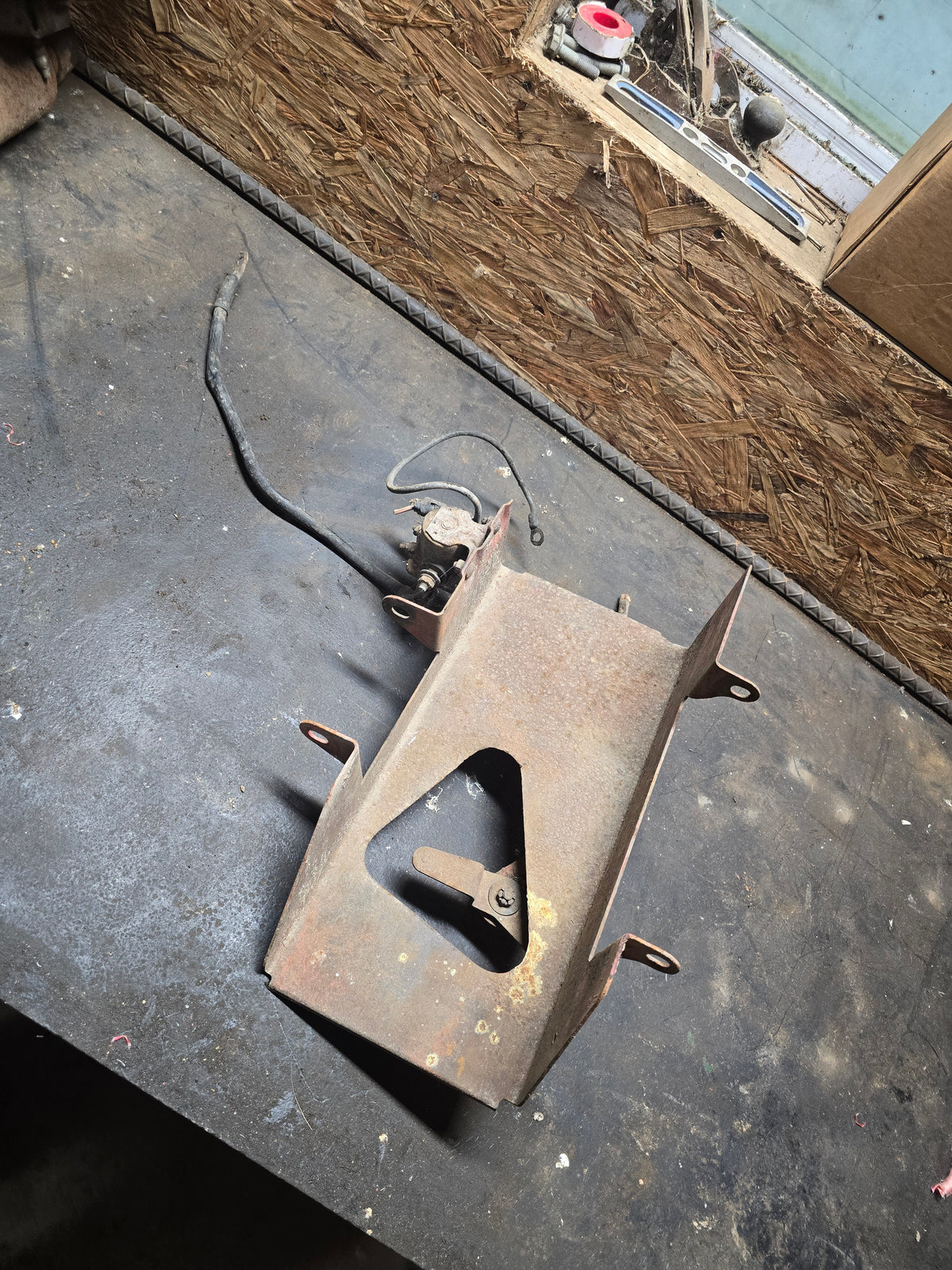 Ford 901 Diesel Battery tray holder antique tractor