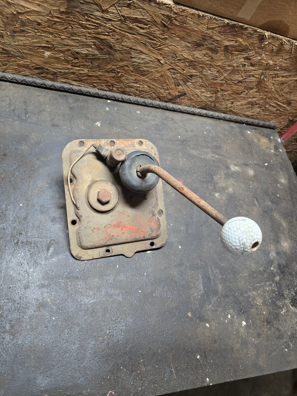 Ford 901 diesel shifter assembly