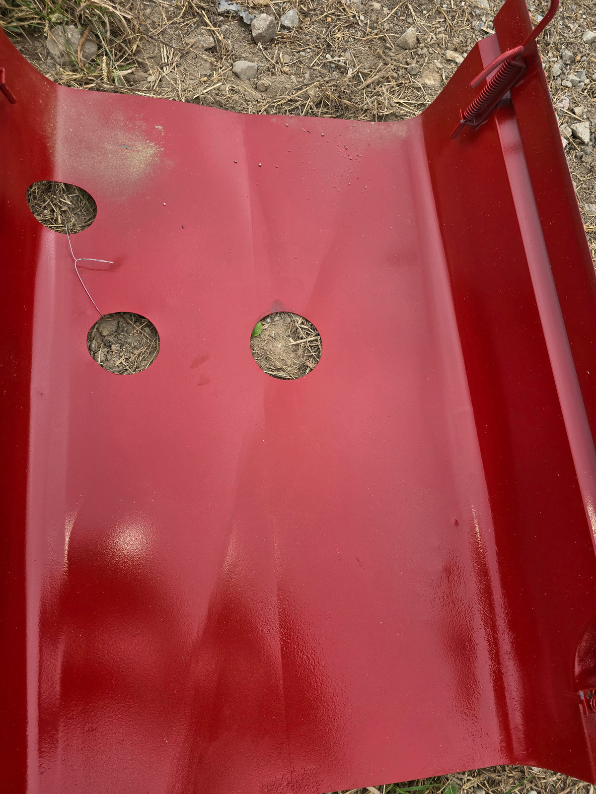 IH Farmall C super C hood engine cover antique tractor
