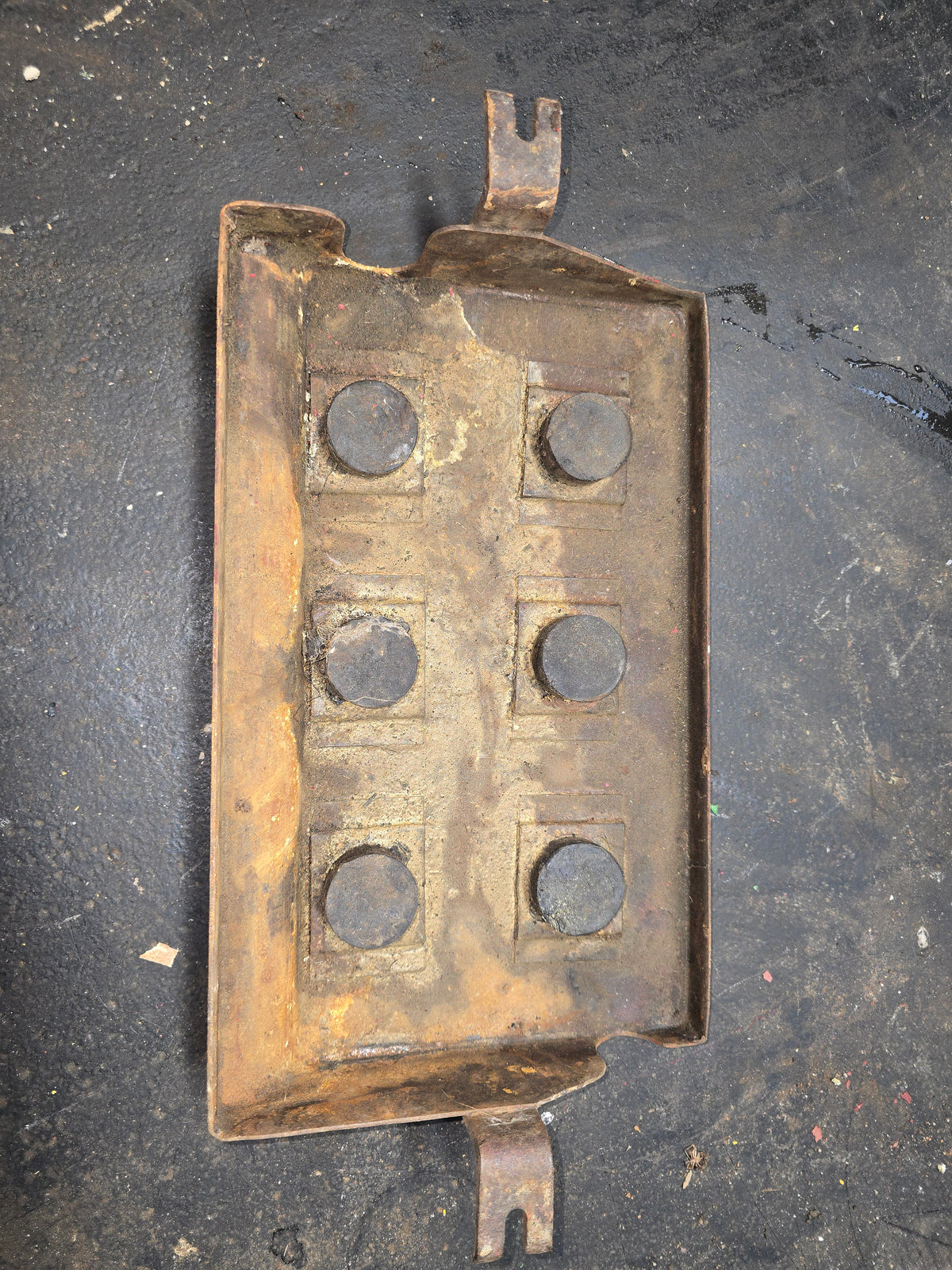 Farmall M early super M battery box lid