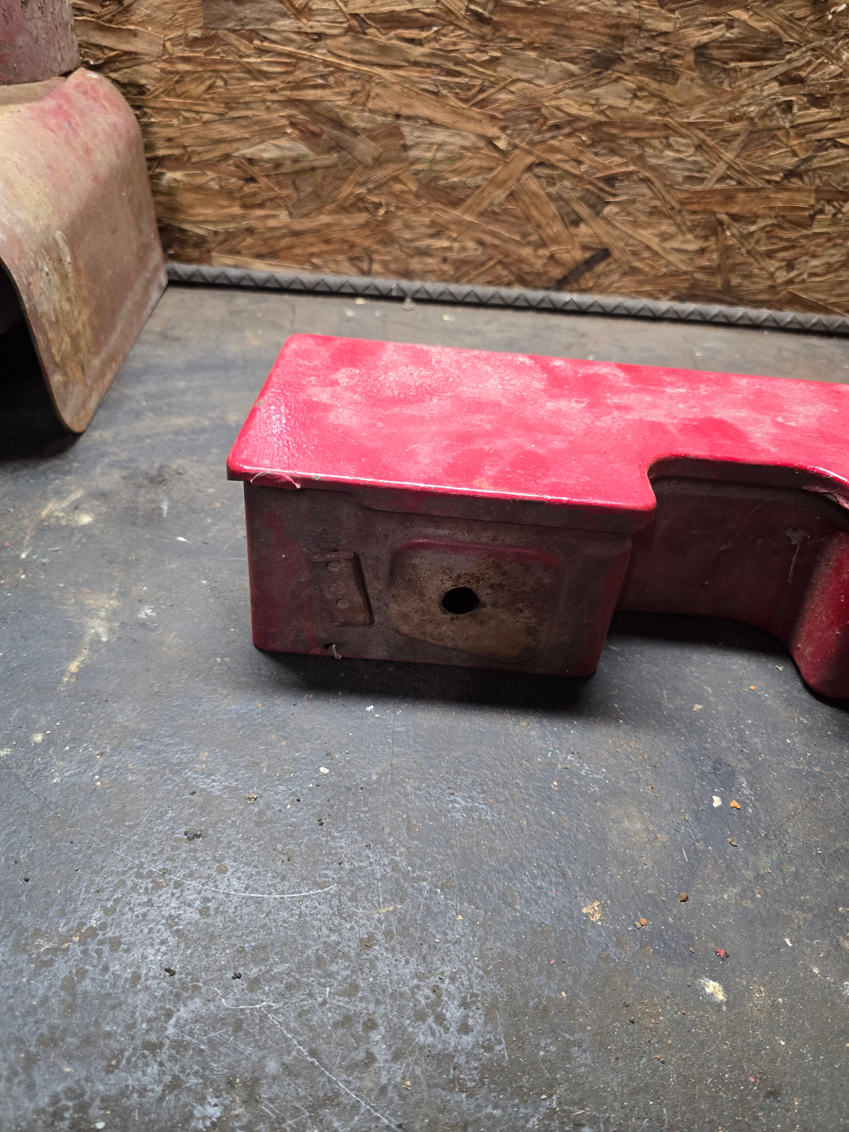 Farmall H M supers light bar toolbox