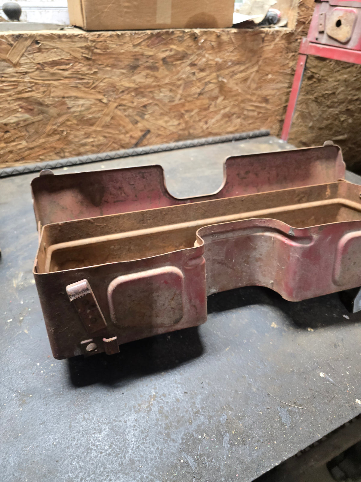 Farmall H M supers light bar toolbox