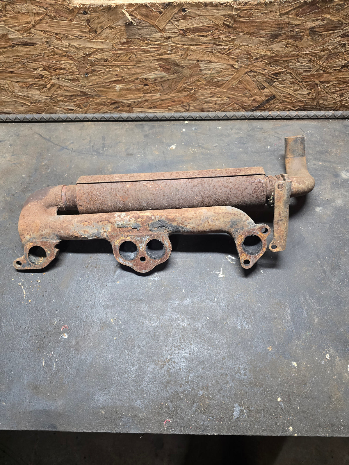 Ford 901 Diesel Tractor Exhaust Manifold Antique Tractor