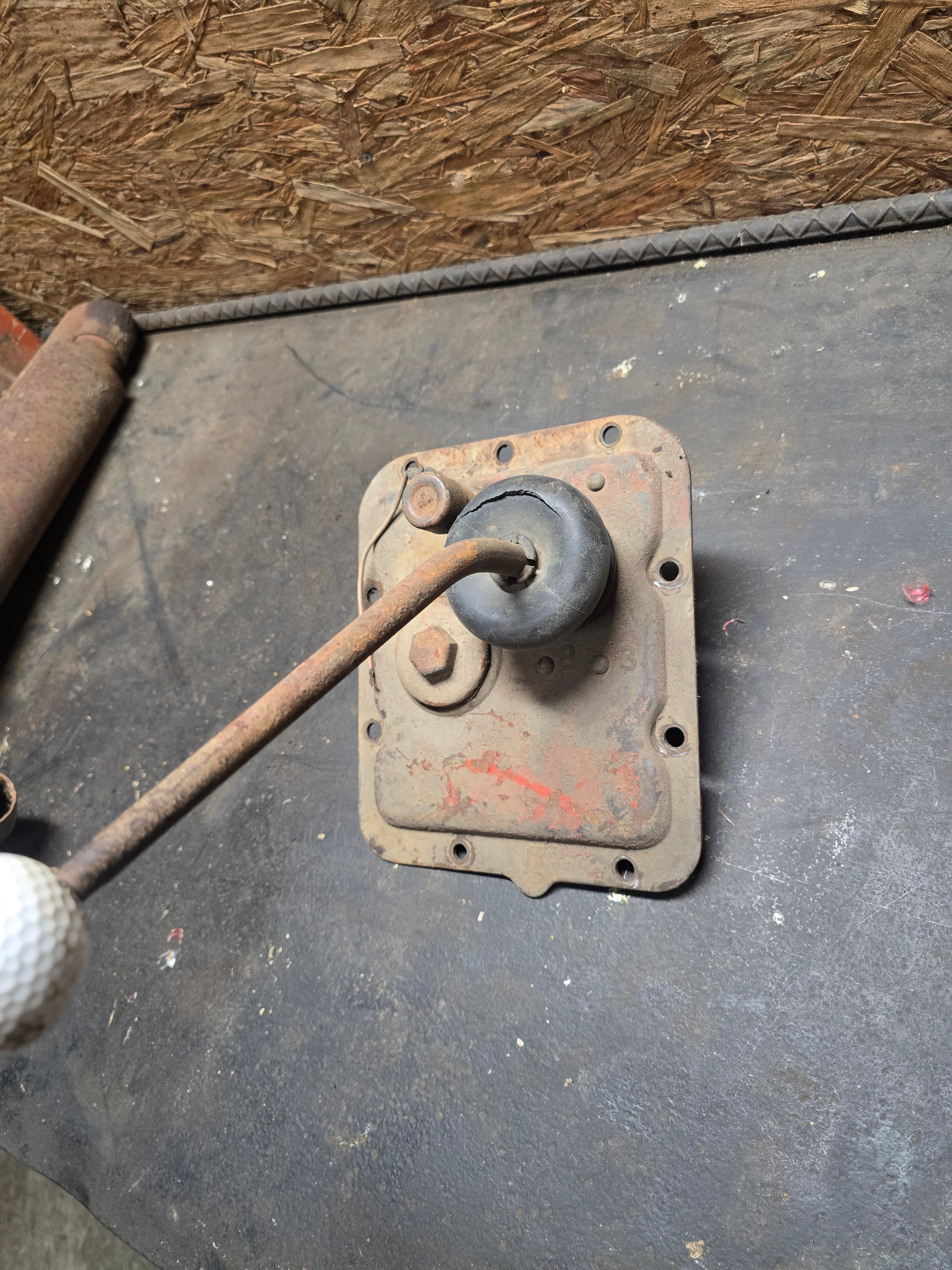 Ford 901 diesel shifter assembly