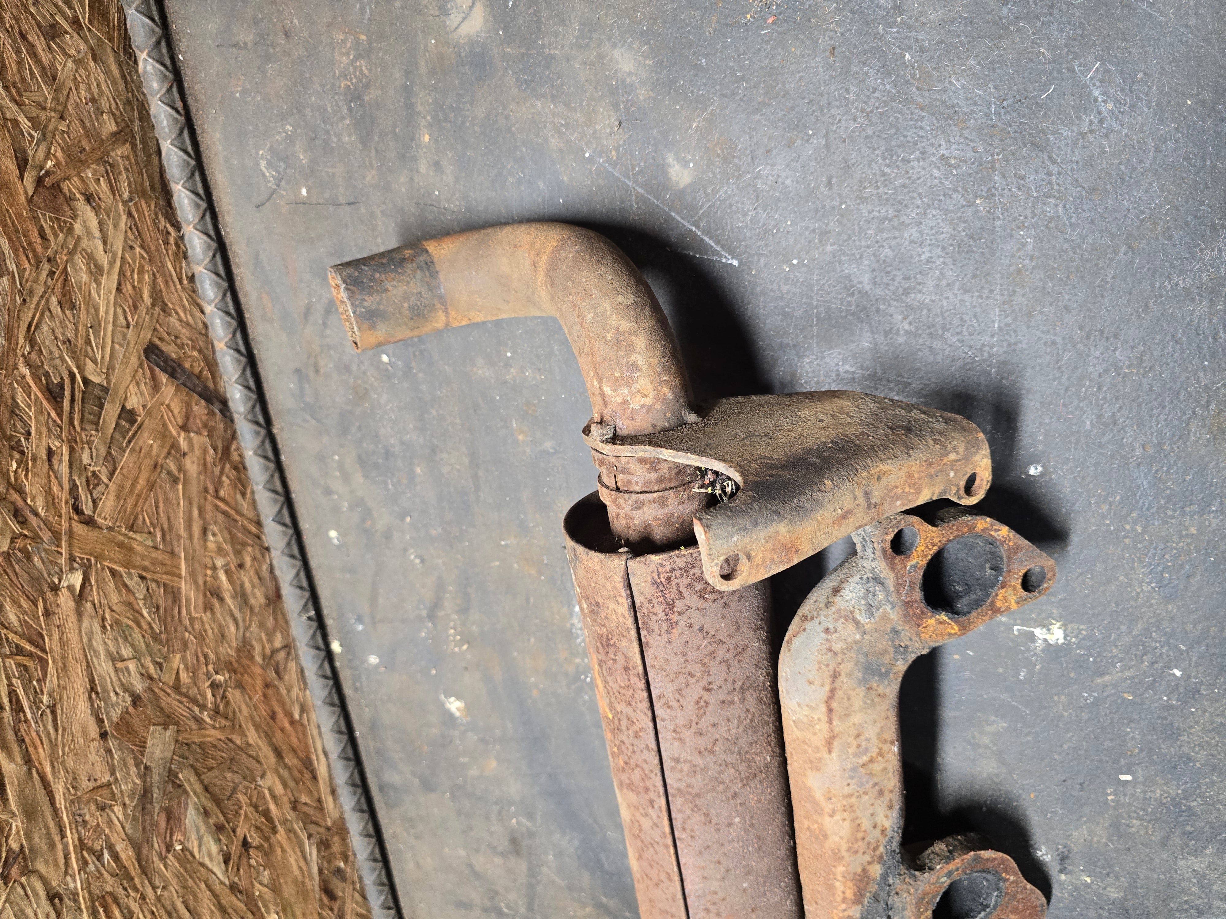 Ford 901 Diesel Tractor Exhaust Manifold Antique Tractor
