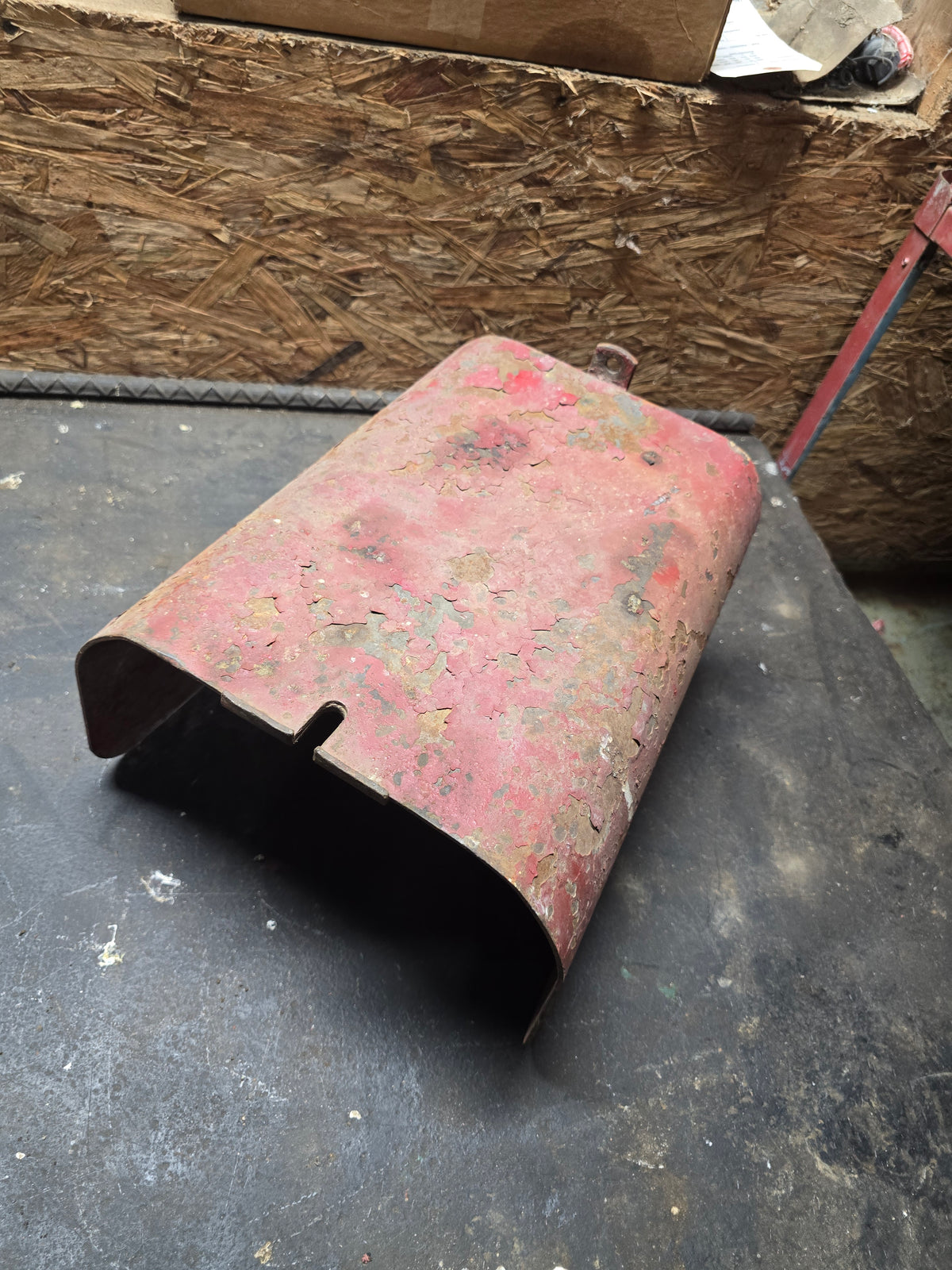 Farmall H power take off PTO shield