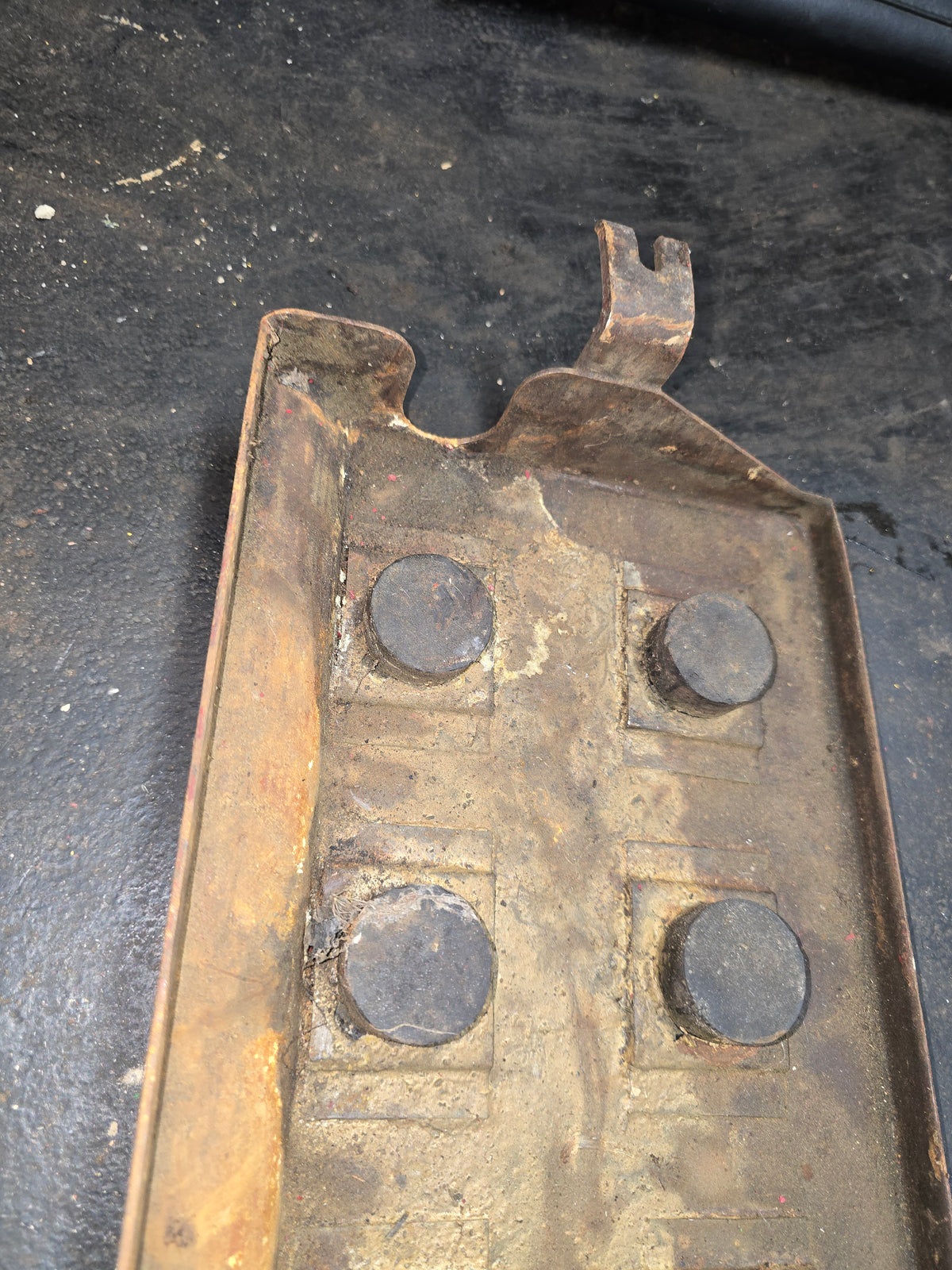 Farmall M early super M battery box lid