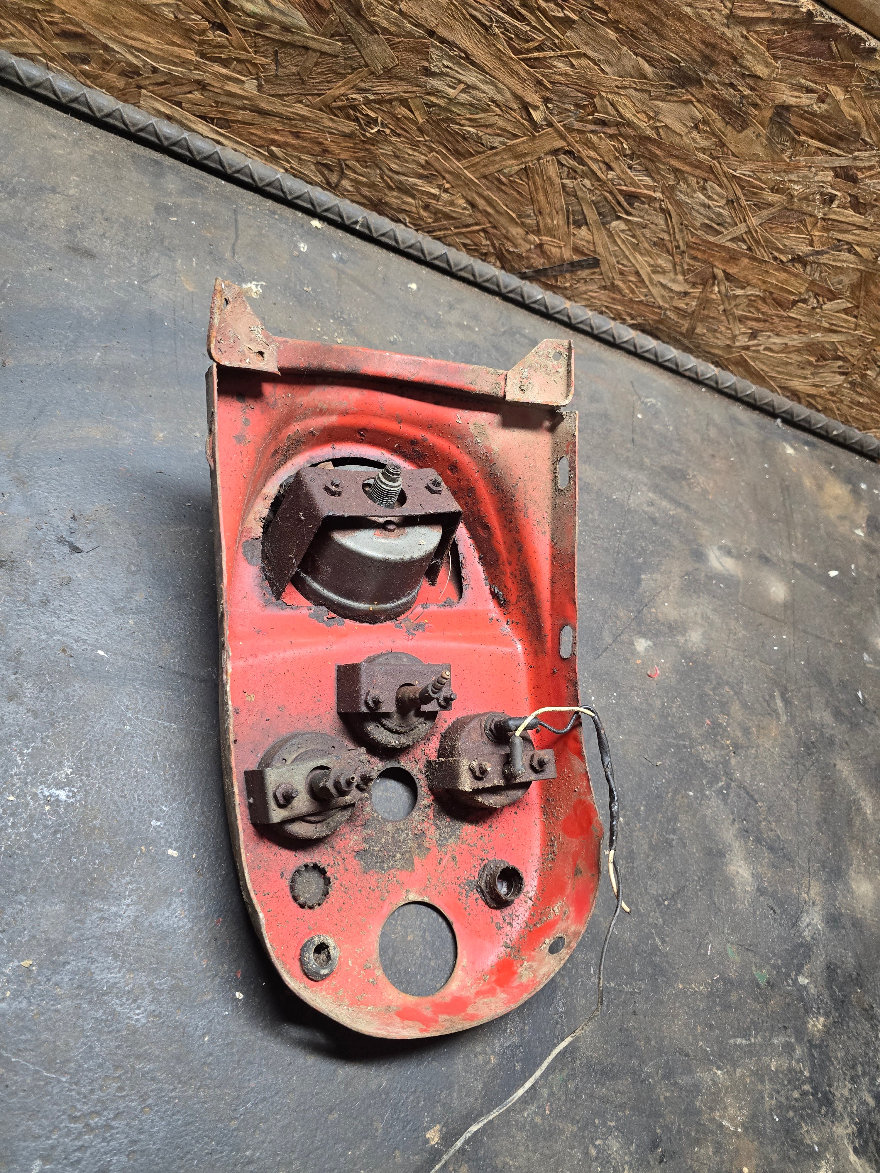 Ford 901 Diesel dash panel assembly